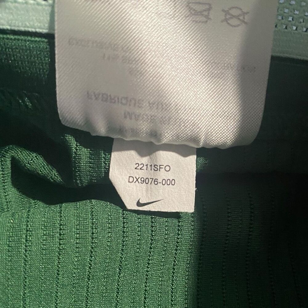 Nike Pro Elite 3/4 Running Green Pants Aeroswift USA DX9076-000 Womens size M - Picture 8 of 8